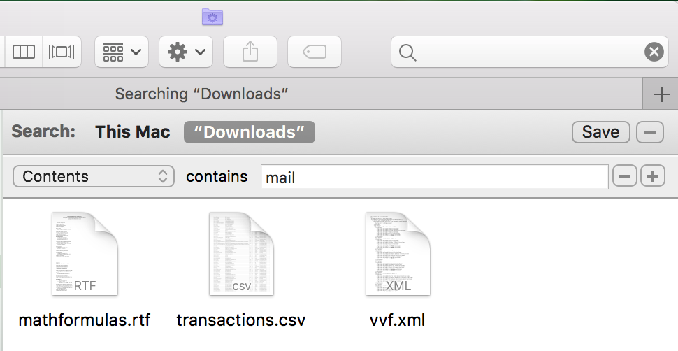 search all files for text mac